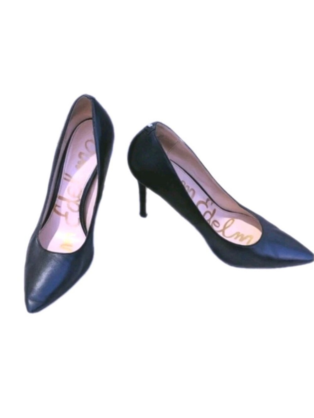Sam Edelman black leather pumps Women's Size 8.5 heels